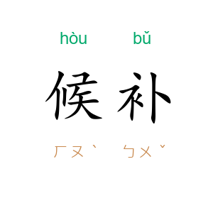 候补