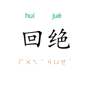 回绝