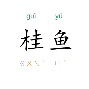 桂鱼