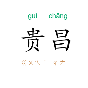 贵昌