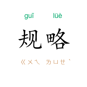 规略