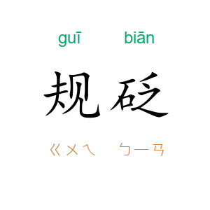 规砭