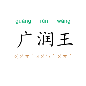 广润王