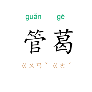 管葛