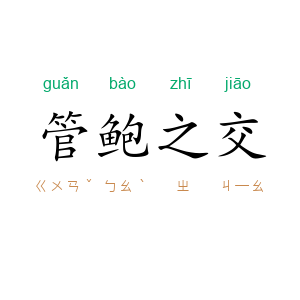 管鲍之交