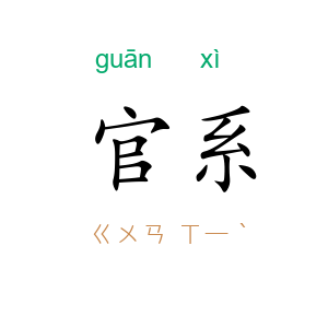 官系