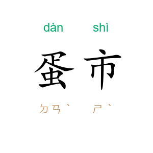 蛋市