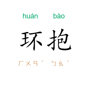 环抱