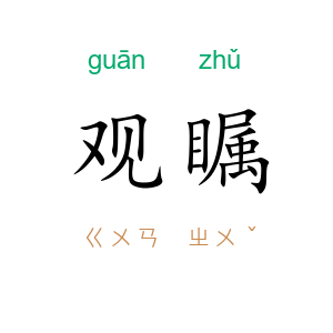 观瞩