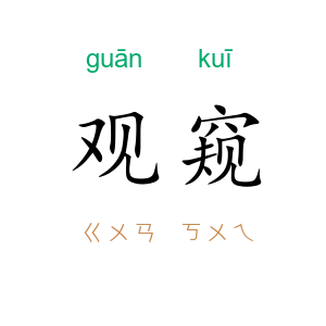 观窥