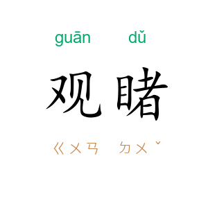 观睹
