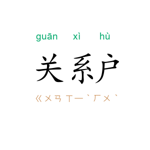 关系户