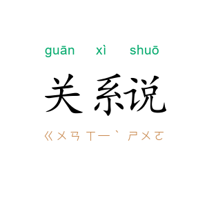 关系说
