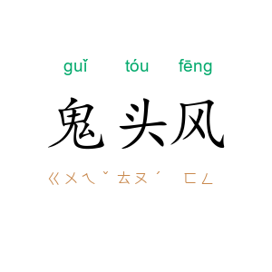 鬼头风