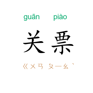 关票