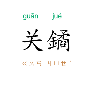 关鐍