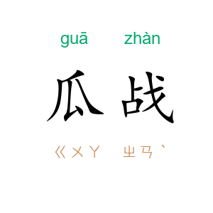瓜战