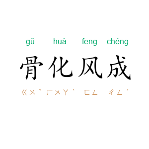 骨化风成