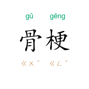 骨梗