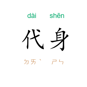 代身