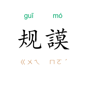 规謨