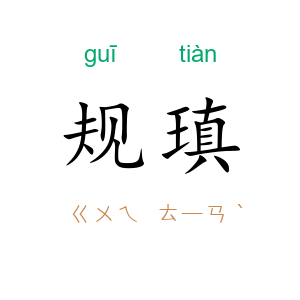 规瑱