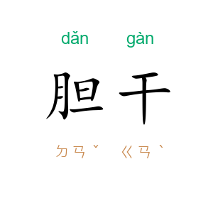 胆干