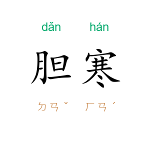 胆寒