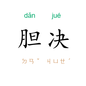 胆决