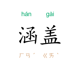涵盖