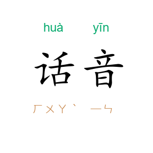 话音