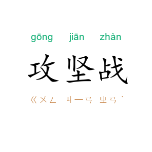 攻坚战