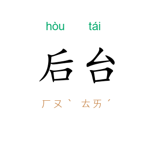 后台