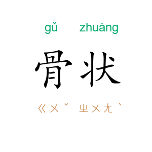 骨状