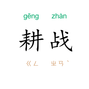 耕战