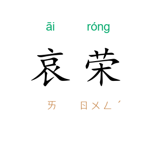 哀荣