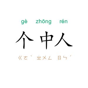 个中人