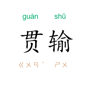 贯输