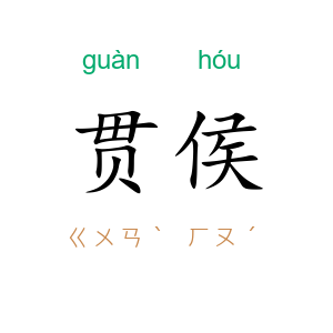 贯侯