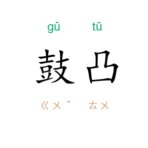 鼓凸