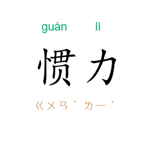 惯力
