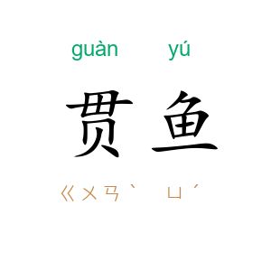 贯鱼