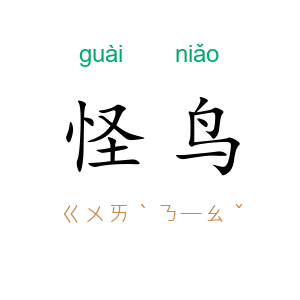 怪鸟