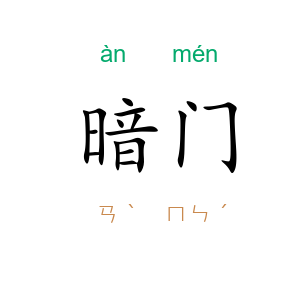 暗门