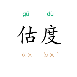 估度