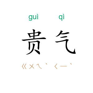 贵气