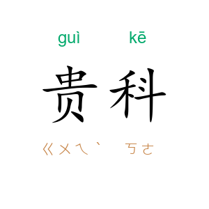 贵科