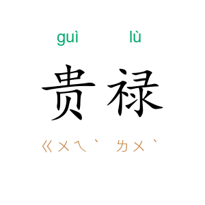 贵禄