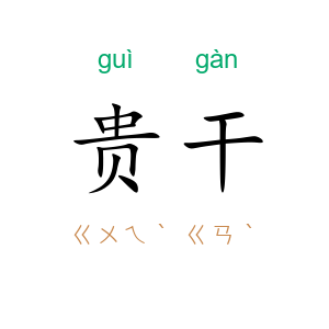 贵干