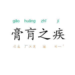 膏肓之疾